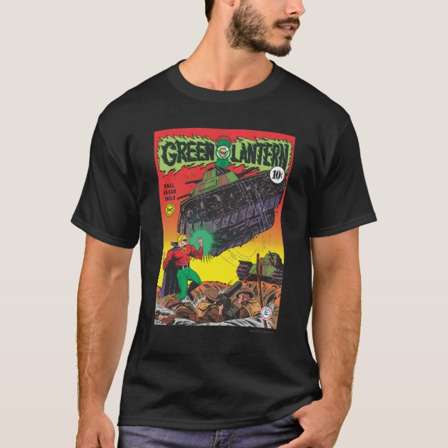 T-shirt Lanterne verte dans les tranchées (Devant)