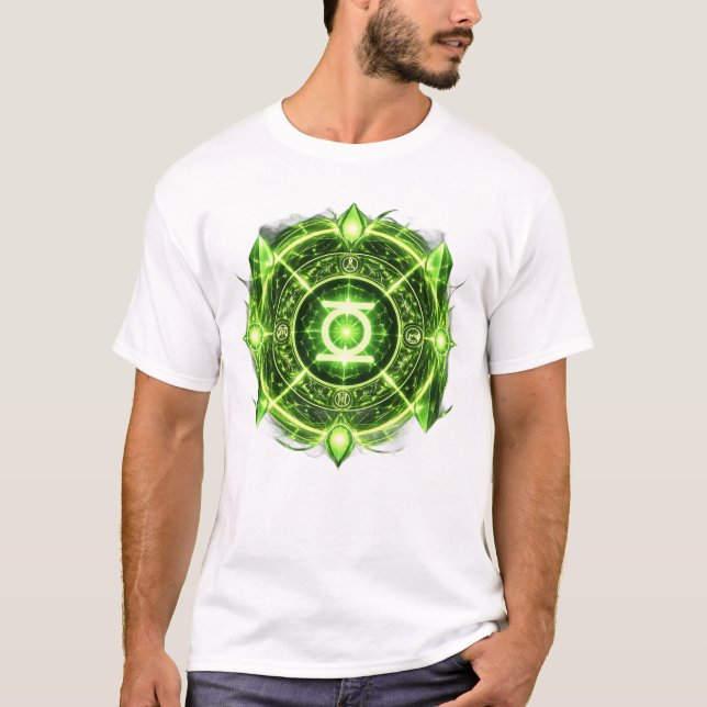 T-shirt Lanterne verte & Dr Strange  (Devant)