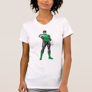 T-shirt Lanterne Verte - Entièrement Rendu, Debout