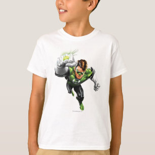 T-shirt Lanterne Verte - Entièrement Rendu, Lever Du Bras