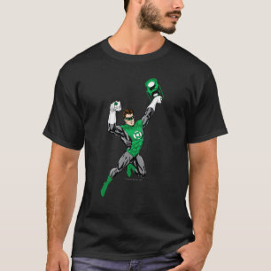 T-shirt Lanterne verte - entièrement rendue, avec la