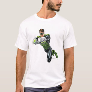 T-shirt Lanterne verte - entièrement rendue, les deux bras