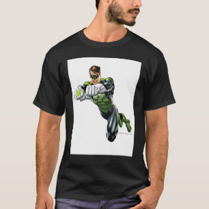 T-shirt Lanterne verte - entièrement rendue, les deux bras