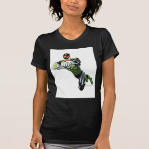 T-shirt Lanterne verte - entièrement rendue, les deux bras