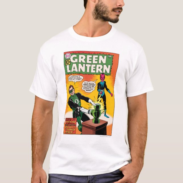 T-shirt Lanterne verte et couverture Sinestro (Devant)