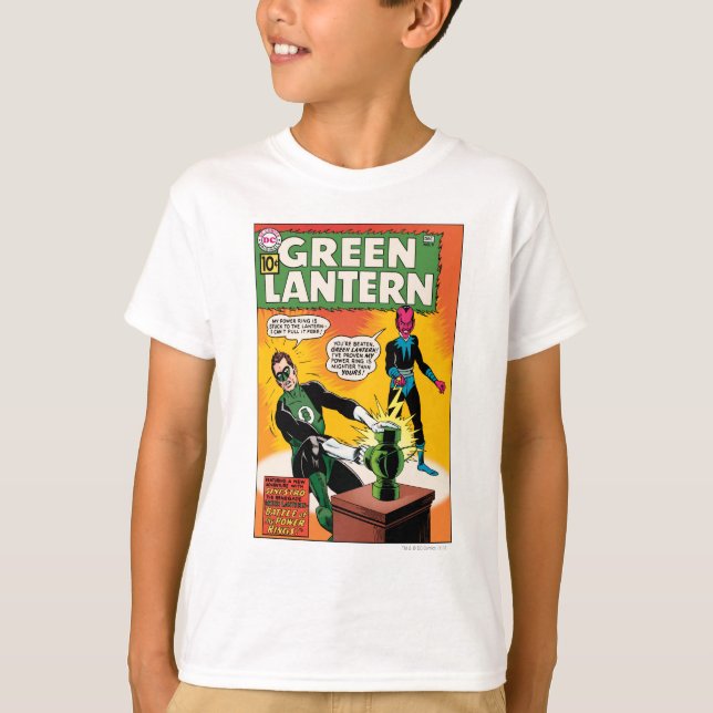 T-shirt Lanterne verte et couverture Sinestro (Devant)