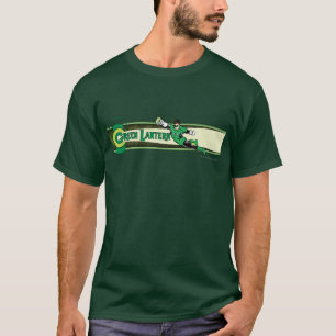 T-shirt Lanterne verte et logo