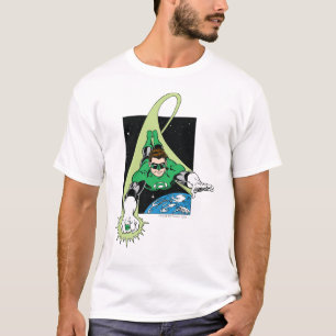 T-shirt Lanterne verte et Terre