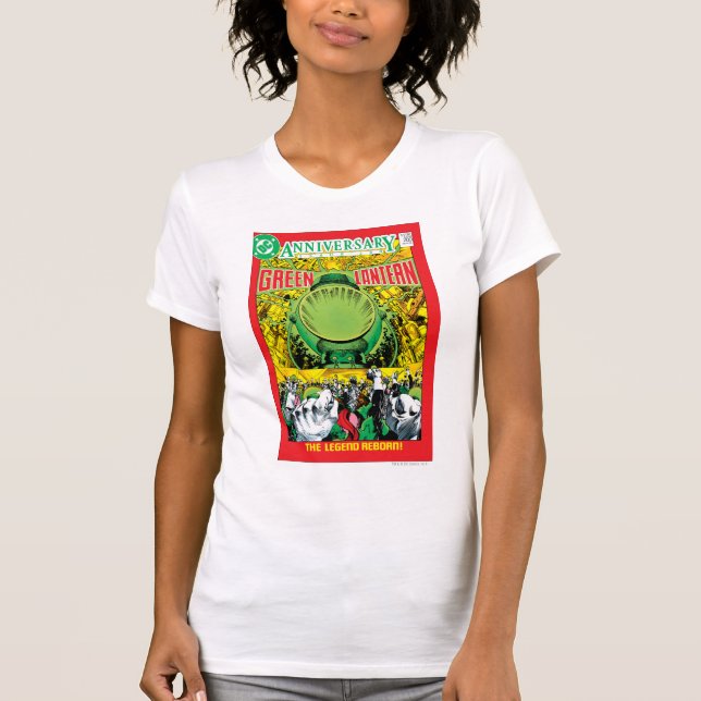 T-shirt Lanterne Verte - La Légende renaît (Devant)