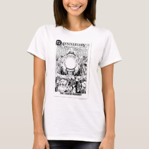 T-shirt Lanterne verte - la légende renée, noir et blanc