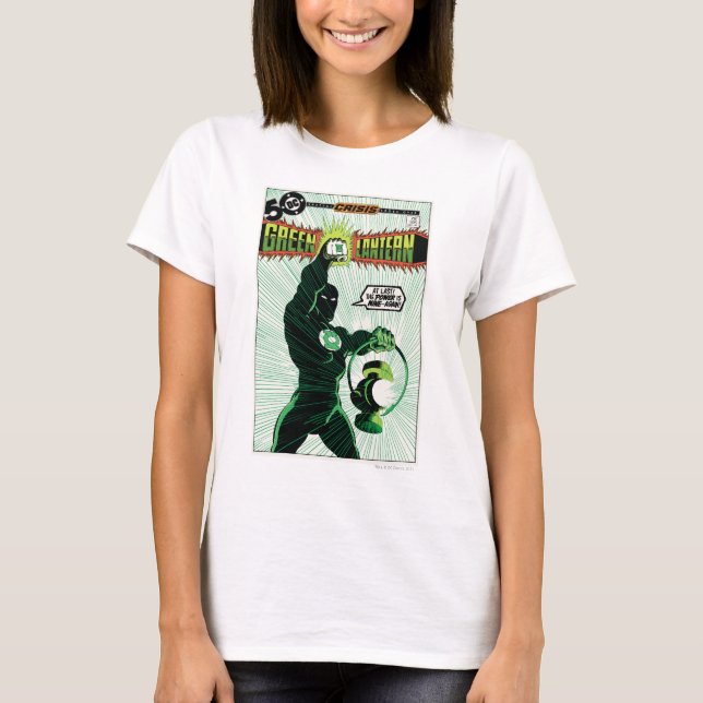 T-shirt Lanterne verte - Lanterne brillante (Devant)