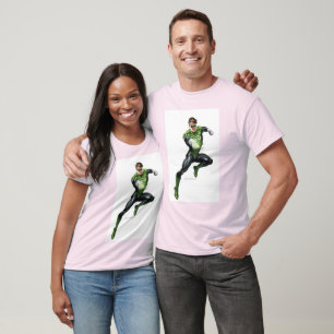 T-shirt Lanterne Verte - Pleine Rendu, Saut