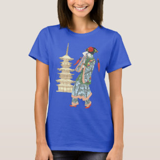 T-shirt lanternes et pagodas