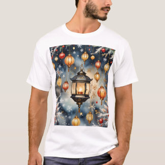 T-shirt Lanternes Festive