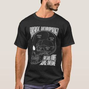 T-shirt L'Anthropologie De La Police Judiciaire Parce Que