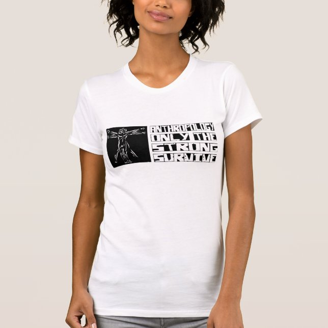 T-shirt L'anthropologie survivent (Devant)
