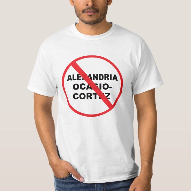 T-shirt L'anti Alexandrie Ocasio-Cortez (Devant)