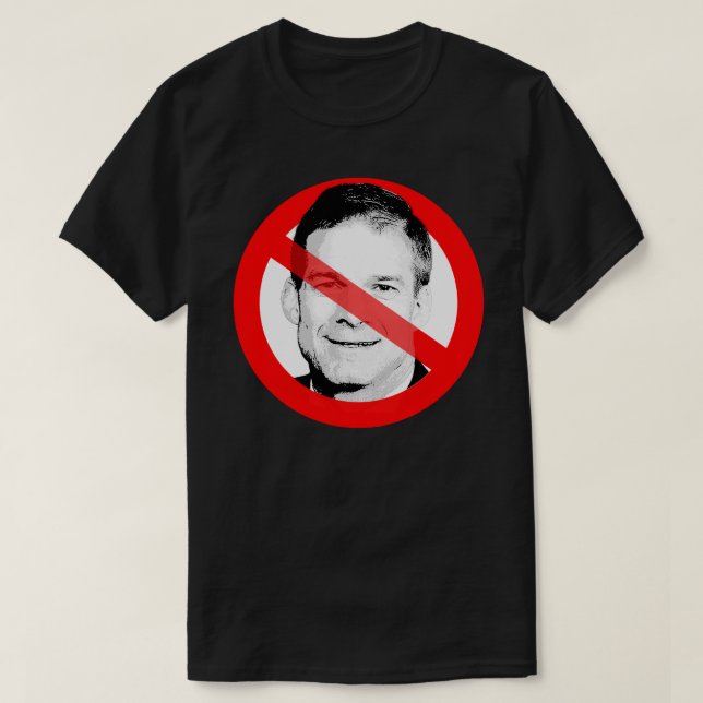 T-shirt L'Anti Jim Jordan Croisé Out Face (Design devant)