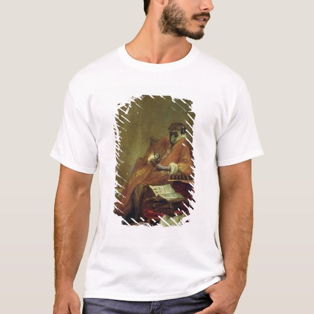 T-shirt L'antiquaire de singe, 1740 (Devant)
