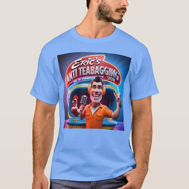 T-shirt L'antithé dansage d'Eric est drôle (Devant)