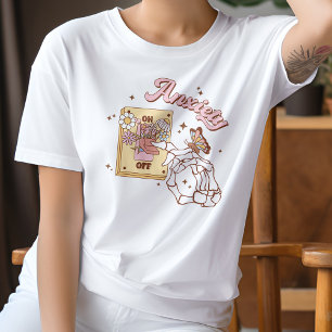 T-shirt L'anxiété sur l'arrêt de changer la santé mentale 