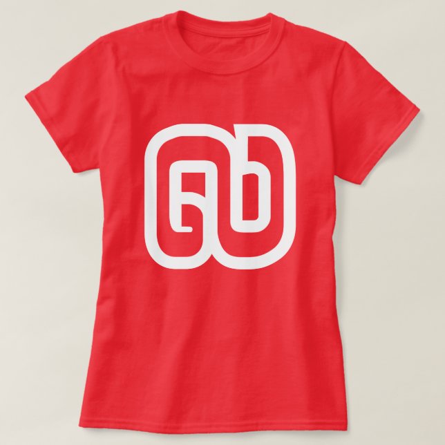 T-shirt Lao / Laos Numéro Neuf / 9 / ໙ (Kao/Gao) Laotien (Design devant)