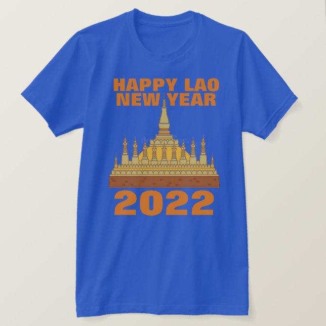 T-shirt Lao Nouvel an Vientiane 2022 (Design devant)