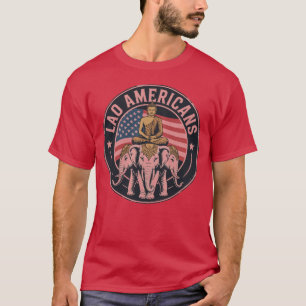 T-shirt Laos : LAO AM BOUDDHA