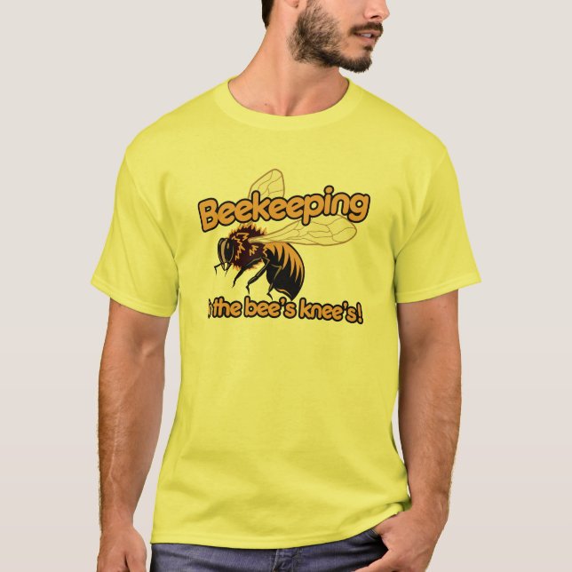 T-shirt L'apiculture est les genoux des abeilles (Devant)