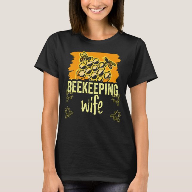 T-shirt L'apiculture Femme abeilles Dit Abeille Hobby (Devant)