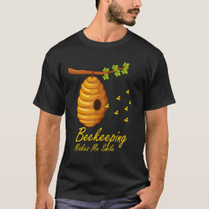 T-shirt L'apiculture Me Fait Sourire Rucher Faune