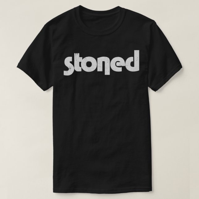 T-shirt lapidé (Design devant)