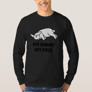 T-shirt Lapin 50 Faim 50 Fatigué Lapin Maman Lapin Papa