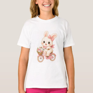 T-shirt Lapin à bicyclette