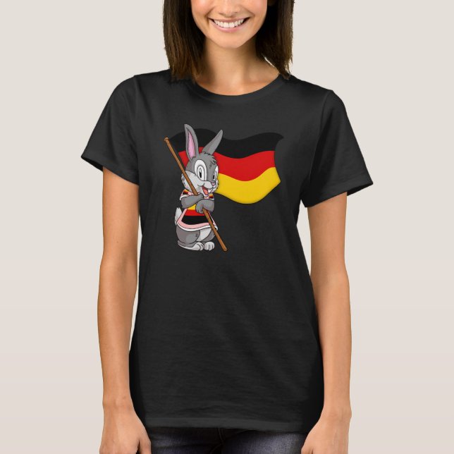 T-shirt Lapin Allemagne (Devant)