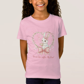 T-Shirt Lapin aquarelle mignon - Vêtements personnalisés p