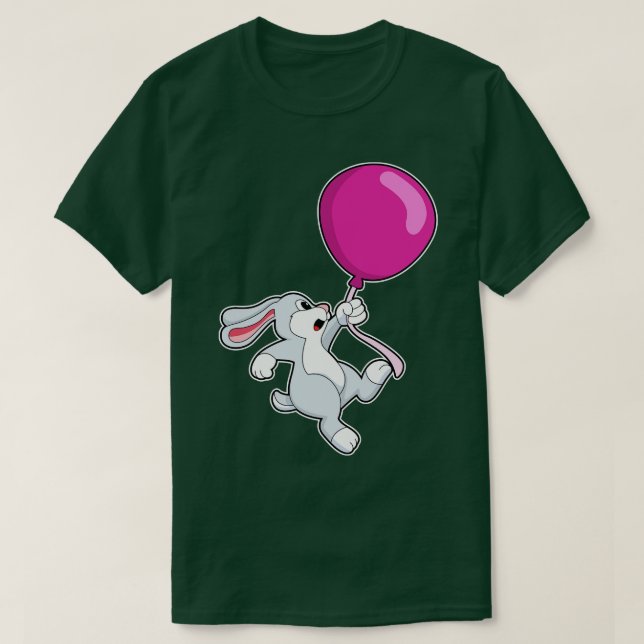 T-shirt Lapin avec ballon 2 (Design devant)
