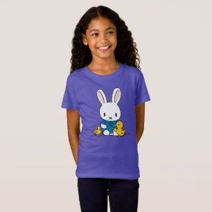 T-Shirt Lapin avec canards Animaux mignons
