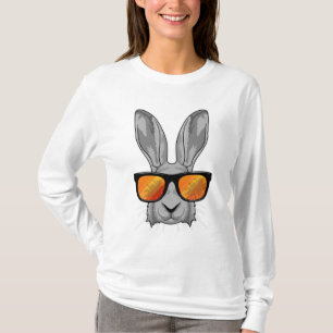 T-shirt Lapin avec lunettes de soleil