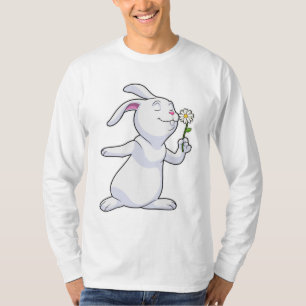 T-shirt Lapin avec marguerite