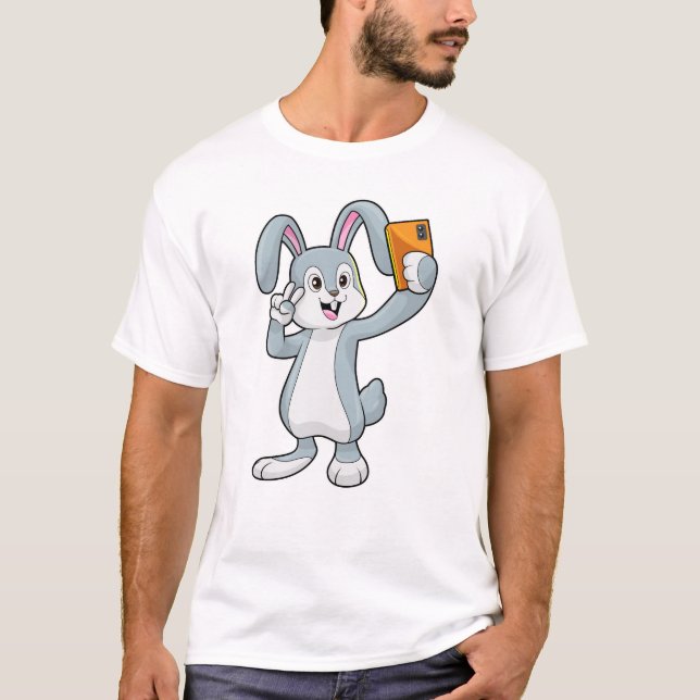 T-shirt Lapin avec mobile (Devant)