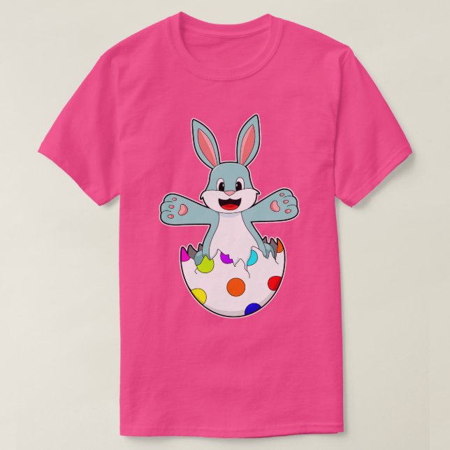 T-shirt Lapin avec oeuf 2 (Design devant)