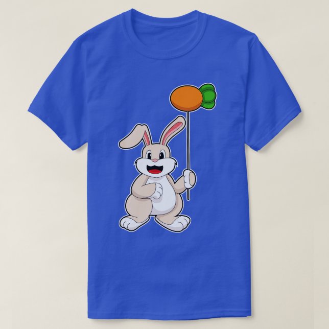 T-shirt Lapin avec pourriture comme ballon (Design devant)