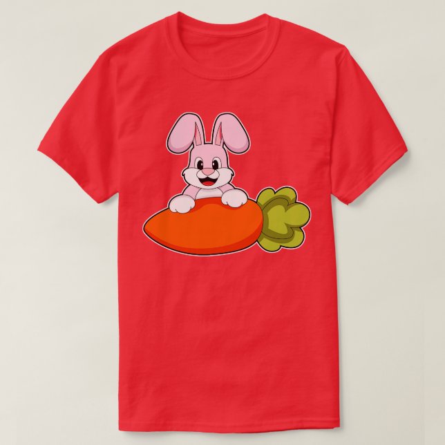T-shirt Lapin avec rot 1 (Design devant)