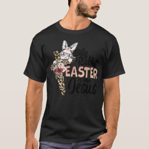 T-shirt Lapin bête de Pâques est pour Jésus Jour de Pâques