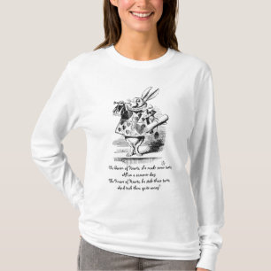 T-shirt Lapin blanc en tant que héraut