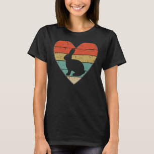 T-shirt Lapin Coeur Rabbit Année 2023 Oeuf de Pâques Amour