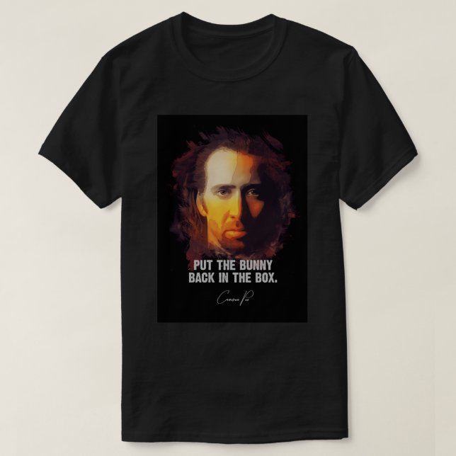 T-shirt Lapin Dans La Boîte - Cameron Poe [CON AIR] (Design devant)