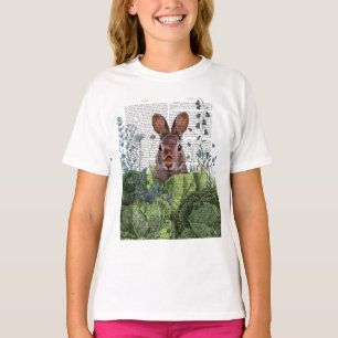 T-shirt Lapin dans une patte de chou