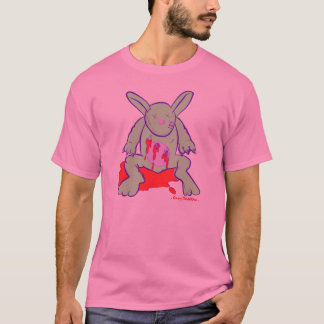 T-shirt lapin de blessure de chair